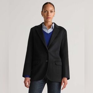 Double-Faced Merino Wool Soft Blazer